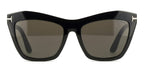 Tom Ford TF5971-B 001 Blue Control with Magnetic Clip On Glasses