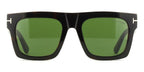 Tom Ford TF6068-B 052 Blue Control with Magnetic Clip On Glasses