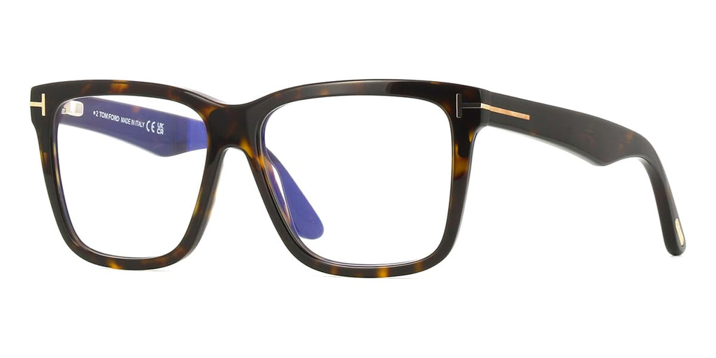 Tom Ford TF6069-B 052 Blue Control with Magnetic Clip On Glasses