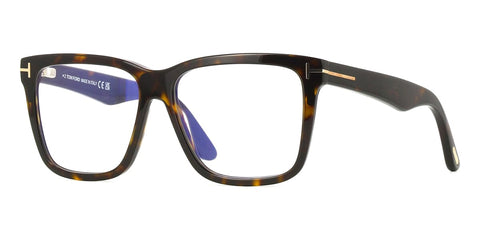 Tom Ford TF6069-B 052 Blue Control with Magnetic Clip On Glasses