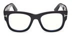 Tom Ford TF6099-B 001 Blue Control with Magnetic Clip On Glasses