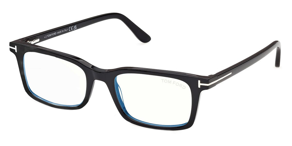 Tom Ford TF6175-B 001 with Magnetic Clip On Glasses