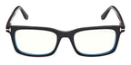 Tom Ford TF6175-B 001 with Magnetic Clip On Glasses