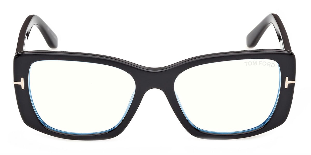 Tom Ford TF6176-B 001 with Magnetic Clip On Glasses