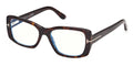 Tom Ford TF6176-B 052 with Magnetic Clip On Glasses