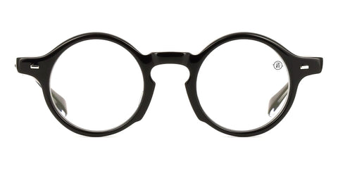 True Vintage Revival Classic Circular TVR 532 Classic Black Clear Glasses