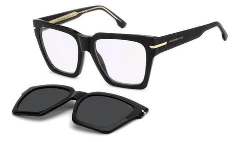 Victoria Beckham VB7009/C 807M9 with Magnetic Clip on Polarised
