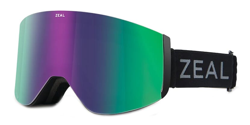 Zeal Ski Mask Hatchett Maroon Bells Red 11488 with interchangable low light lens Goggle