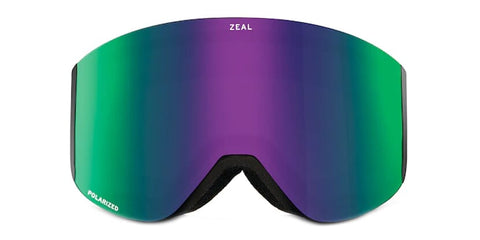 Zeal Ski Mask Hatchett Maroon Bells Red 11488 with interchangable low light lens Goggle