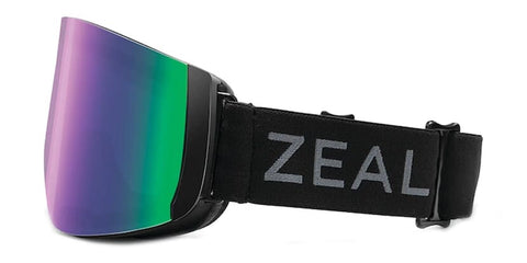 Zeal Ski Mask Hatchett Maroon Bells Red 11488 with interchangable low light lens Goggle