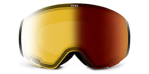Zeal Ski Mask Portal Dark Night Gold 11323 Photochromic Polarised with interchangable low light lens Goggle
