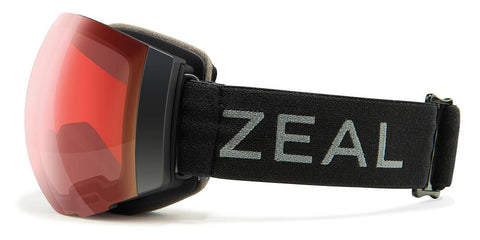 Zeal Ski Mask Portal Dark Night Red 11493 Photochromic Polarised with interchangable low light lens