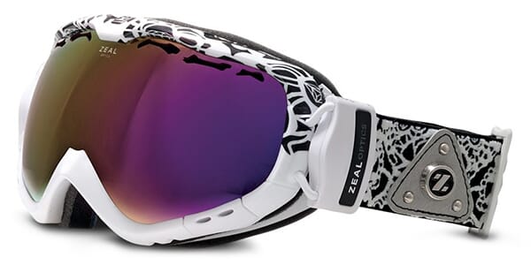 Zeal Ski Mask Sigma Cipher Newspaper 10253 Goggle