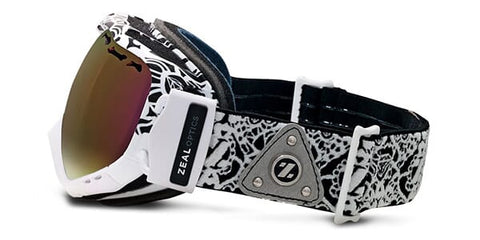 Zeal Ski Mask Sigma Cipher Newspaper 10253 Goggle