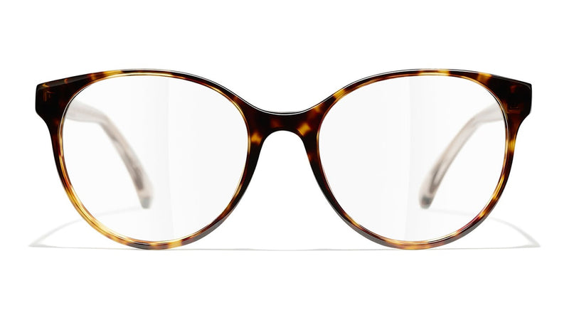 Chanel 3401 C714 Glasses Pantos Eyeglasses 53mm Brown