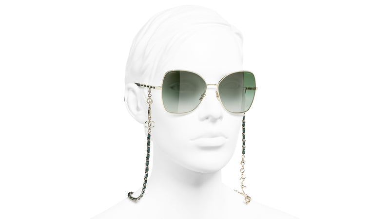 CHANEL Chain Sunglasses (4274Q C468/S3 A71446 X27388 L6813, 4274Q C395/3  A71446 X27388 L3953)