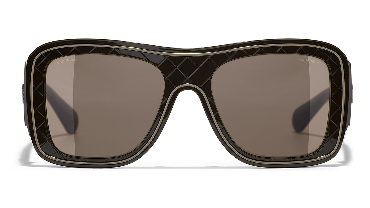 Chanel 5395 14603 Brown Square Sunglasses