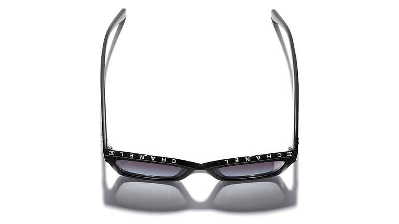 Chanel 5417 C501/S8 Black Square Sunglasses