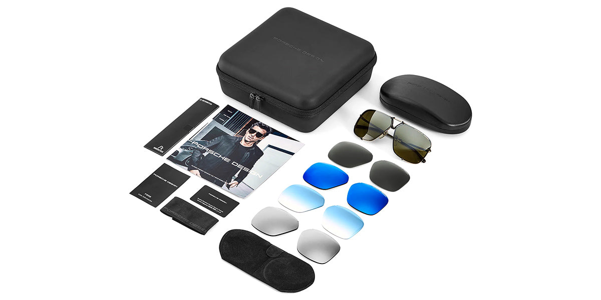 Porsche Design 8928 P Limited Edition - 5 Lens Set - As Seen On Patrick Dempsey
