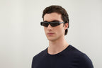 Balenciaga BB0003S 001 Ski Sunglasses