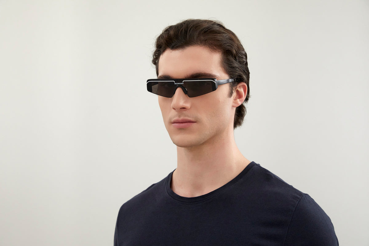 Balenciaga BB0003S 001 Ski Sunglasses