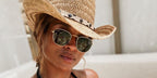 Ray-Ban RB 3548N 001 Hexagonal Gold With Flat Lenses - As Seen On Dwyane Wade & Molly-Mae