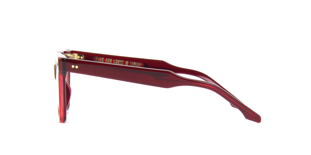 Cutler and Gross 1346 03 Red Crystal Glasses