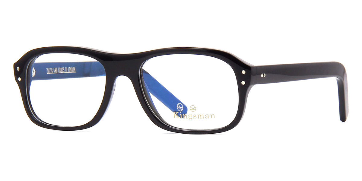 Kingsman x Cutler and Gross 0847 B Black Glasses Pretavoir