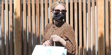 Garrett Leight x Clare V Nouvelle 2085 EBE - As Seen On Emma Roberts