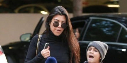 Garrett Leight Wilson 4003 MBK-MST/PGY - As Seen On Kourtney Kardashian & Lucy Hale