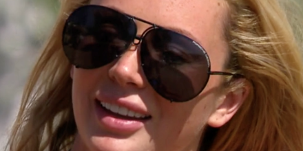Porsche Design 8478 D Black Frame - Grey & Silver Lenses - As Seen On Kim Kardashian