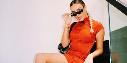 Perrie Edwards Balenciaga BB0003S 001 Ski Sunglasses