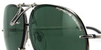 Porsche Design 8478 B Chrome Frame - Grey + Dk Green Lenses - As Seen On Kourtney Kardashian