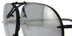 Porsche Design 8478 D Black Frame - Grey & Silver Lenses - As Seen On Kim Kardashian