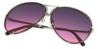 Porsche Design 8478 M Silver Frame - Pink + Silver Grey Lenses - As Seen On Kyle Richards & Axl Rose