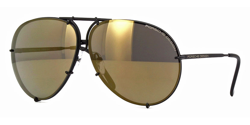 Porsche Design 8478 Lens Set - V209 Flash Gold Mirror Lenses