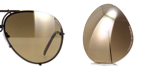 Porsche Design 8478 Lens Set - V228 Brown Gradient Mirror Lenses