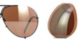 Porsche Design P8478 Lens Set - V657 Orange Brown Lenses