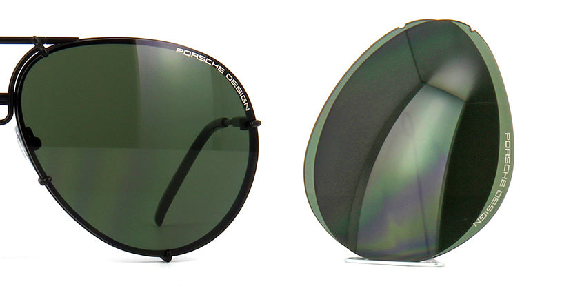 Porsche Design P8478 Lens Set - V651 Green Lenses