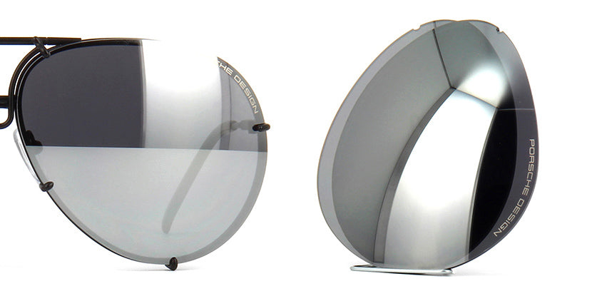 Porsche Design P8478 Lens Set - V776 Silver Mirror Lenses