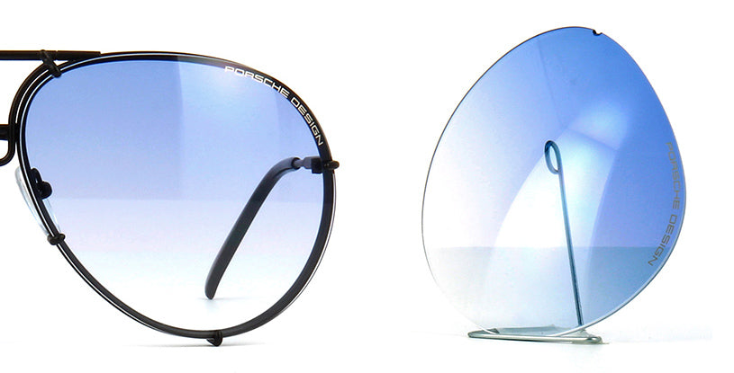 Porsche Design P8478 Lens Set - W V573 Blue Gradient Lenses