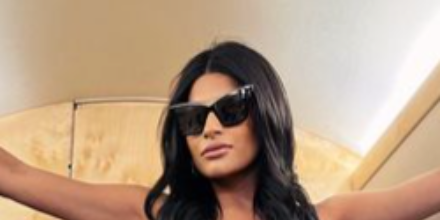 Saint Laurent Sun SL 570 001 - As Seen On Chrishell Stause & Sara Sampaio
