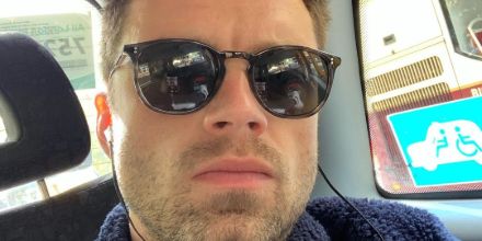 Garrett Leight Beach 2073 BK-G/G15 - As Seen On Sebastian Stan