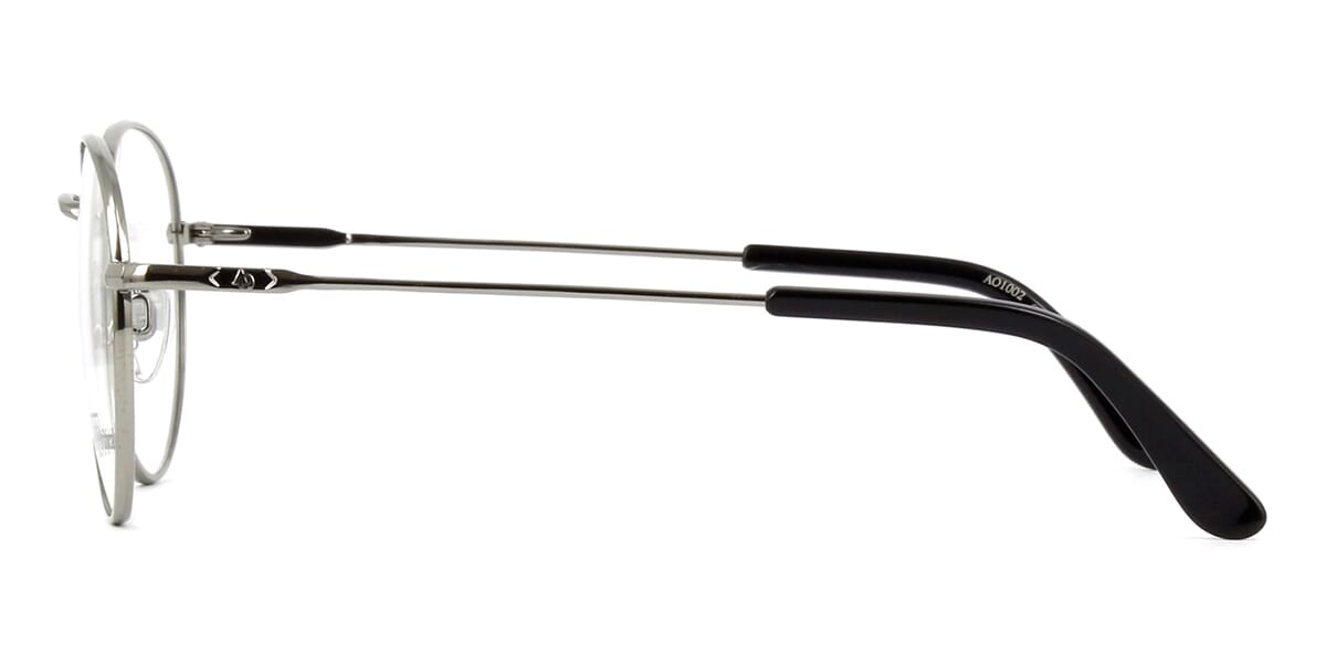 American Optical AO1002 Frame C3 ST BK Gunmetal Glasses