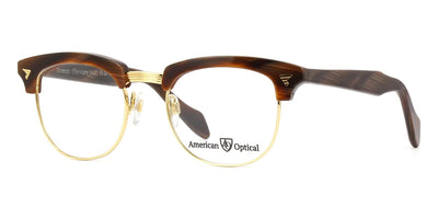 American Optical Sirmont C1 ST FRO Black Gunmetal Glasses - Pretavoir