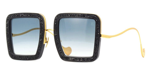Anna-Karin Karlsson Beaming Sky Black Crystal Limited 1st Edition Sunglasses