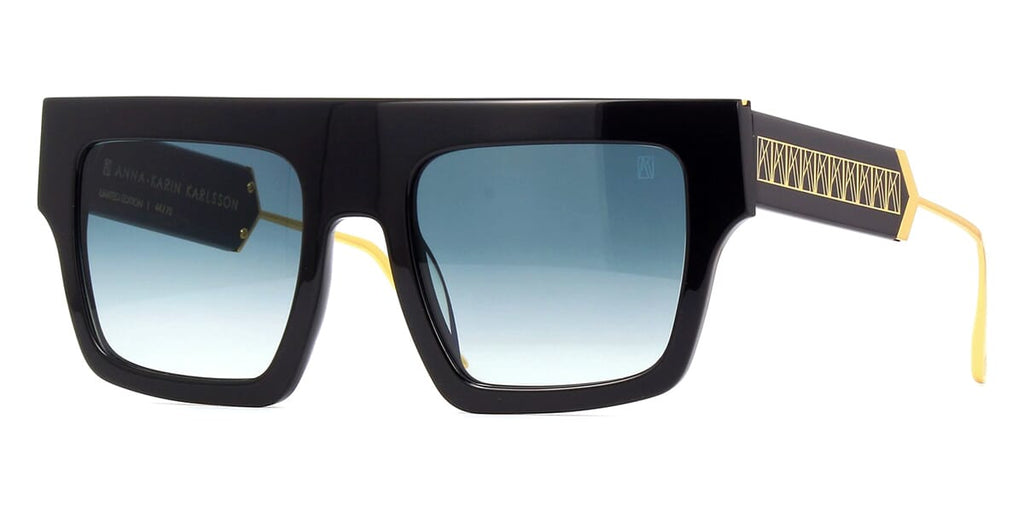 Anna-Karin Karlsson Phat Cat Solid Black Limited 1st Edition Sunglasses