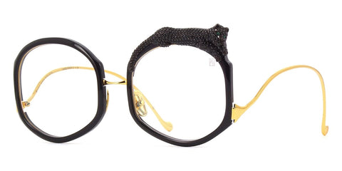 Anna-Karin Karlsson Rose et le Reve Optical Black Crystal Limited Edition Glasses