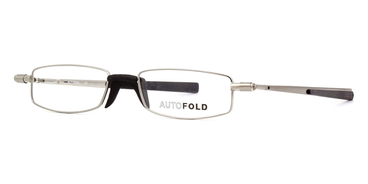 AutoFold 1298 Brushed Silver with Black Glasses