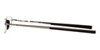AutoFold 1298 Brushed Silver with Black Glasses